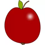 Clipart vectoriels de pomme couleur tomate