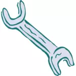 Roughly drawn spanner image
