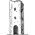 Afbeelding van de verwoeste toren