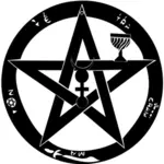 Pentagram circle