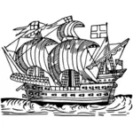 Średniowiecznego statku