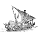 Obchodní lodi obraz