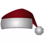 Hat of Santa Claus vector image