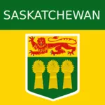 Saskatchewan क्षेत्र प्रतीक वेक्टर क्लिप आर्ट