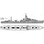 Militære båt