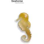 Deniz atı kadın vektör küçük resim