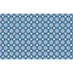Blue vintage floral pattern