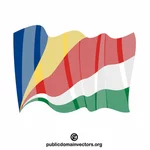 العلم الوطني لجمهورية سيشيل