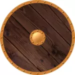 Escudo de madeira