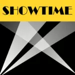 Vektorgrafikk showtime-ikonet