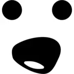 Emoji siluett bild