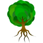Drzewo ilustracja wektorowa