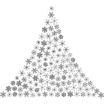 Снежинка Рождественская елка