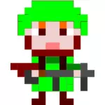 Pixel soldier