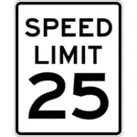 המהירות המותרת 25