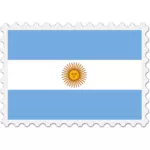 Марка флаг Аргентины