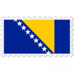 ボスニア Herzegovinian の旗