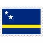 Curacao flagg bildet
