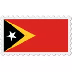 Bollo della bandierina di Timor Est