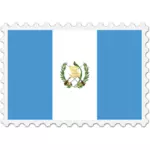 グアテマラの国旗スタンプ