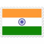 Марка флаг Индии