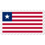 Liberya bayrağı damgası