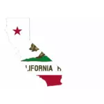 カリフォルニア州地図画像