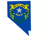 Nevada flagg