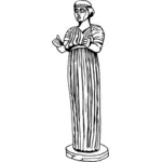 Estatua de Dama antigua