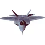 Fighter luftfartyg vector bild