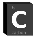 Carbon (C) Symbol