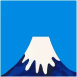 Maalattu Fuji-vuori