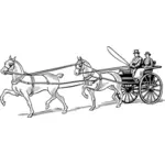 Tandem chariot