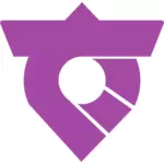 Tanuma capítulo emblema desenho vetorial