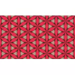 Roten Tesselation Muster