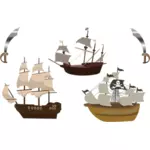 Bateaux de pirates