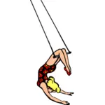 Trapeze artist image