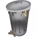 Trash can vector icon