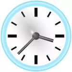 Manual clock vector graphics