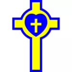Luterański kolorowy krzyż