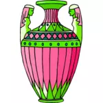 Pink container
