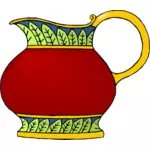 装飾的なマグカップ
