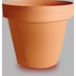 Terracota vase