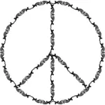 Victorian peace sign