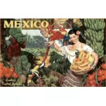 Meksiko pariwisata poster
