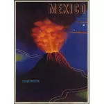 Vintage travel poster of Mexico