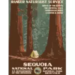 Poster de călătorie Sequoia