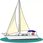 Yacht nel mare
