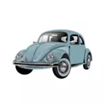 Vector escarabajo coche modelo