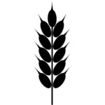 Sagoma vector clip arte del grano